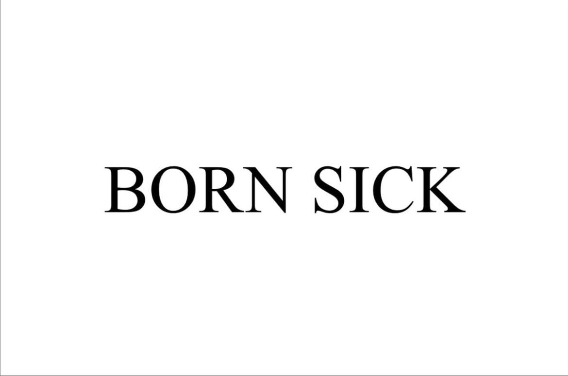 BORN SICK - omg hozier reference !!
local: provavelmente no braço