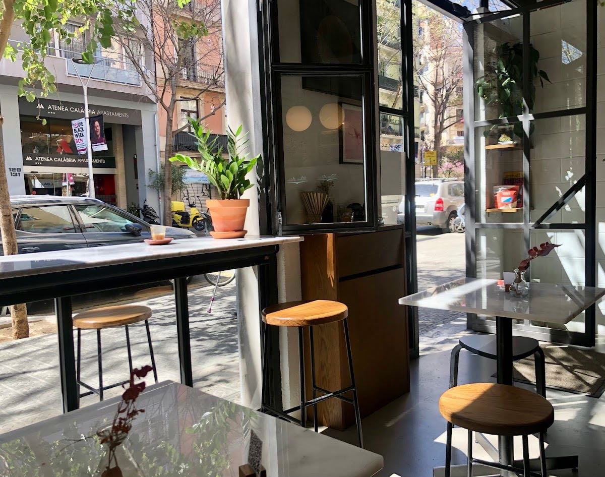 vitrina café