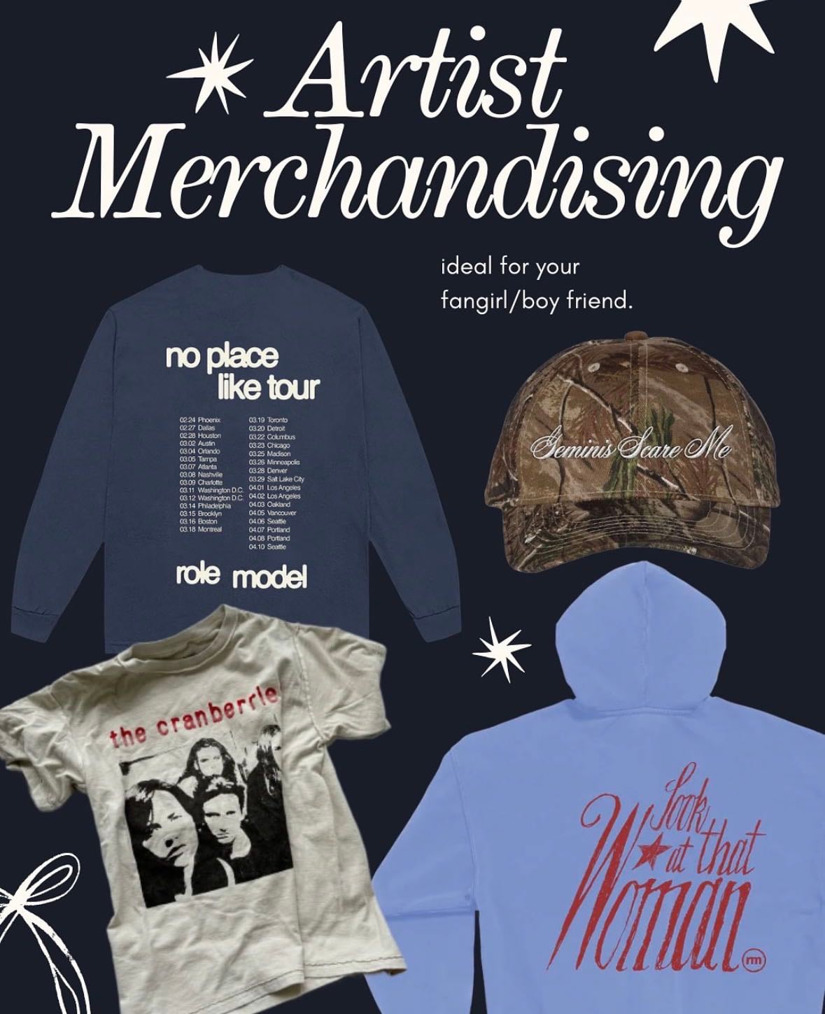 Artist merchandising