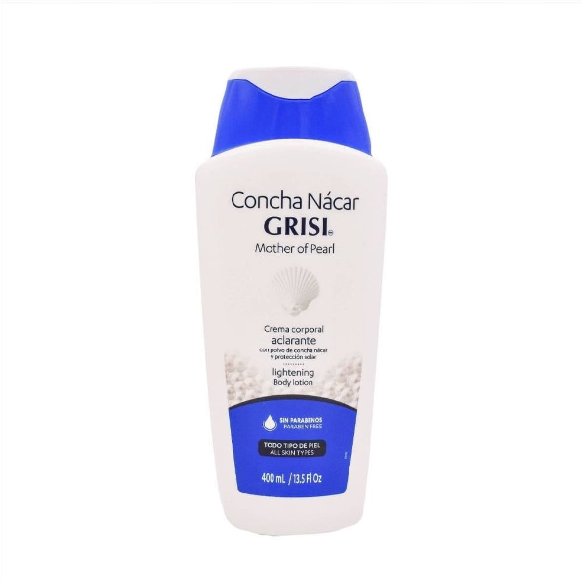 Concha nácar Grisi crema