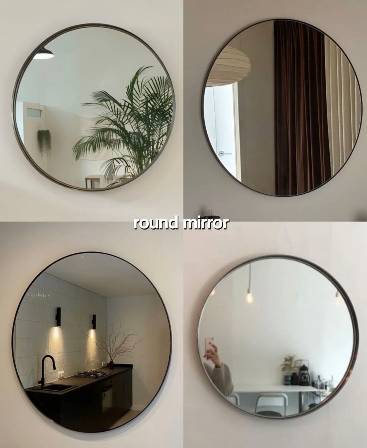 Round mirror