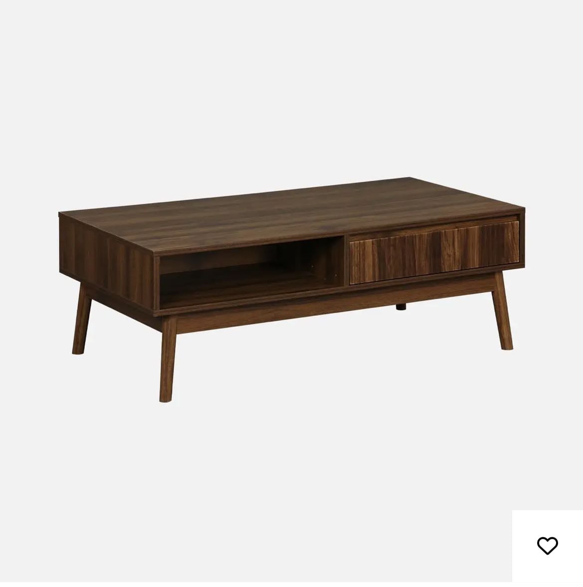 Table basse scandinave rectangulaire - 99,99€