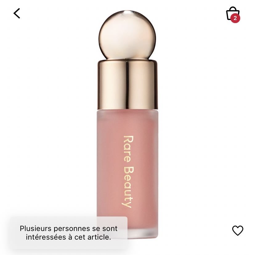 Mini Blush rare beauty (18€)