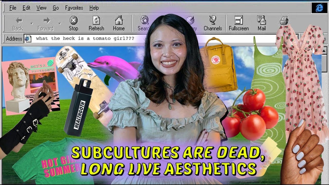 let’s talk about the rise of ‘-core’ and ‘girl’ aesthetics - YouTube