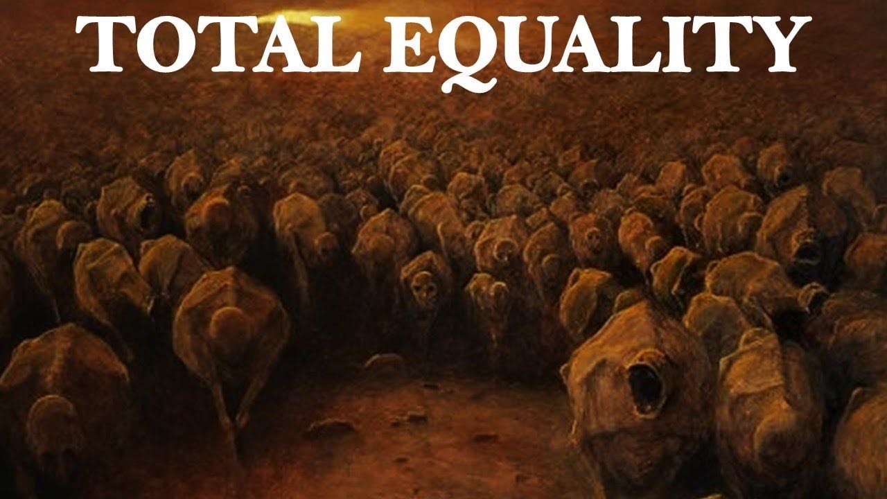 The Nightmare of Total Equality - A Warning to The World - YouTube