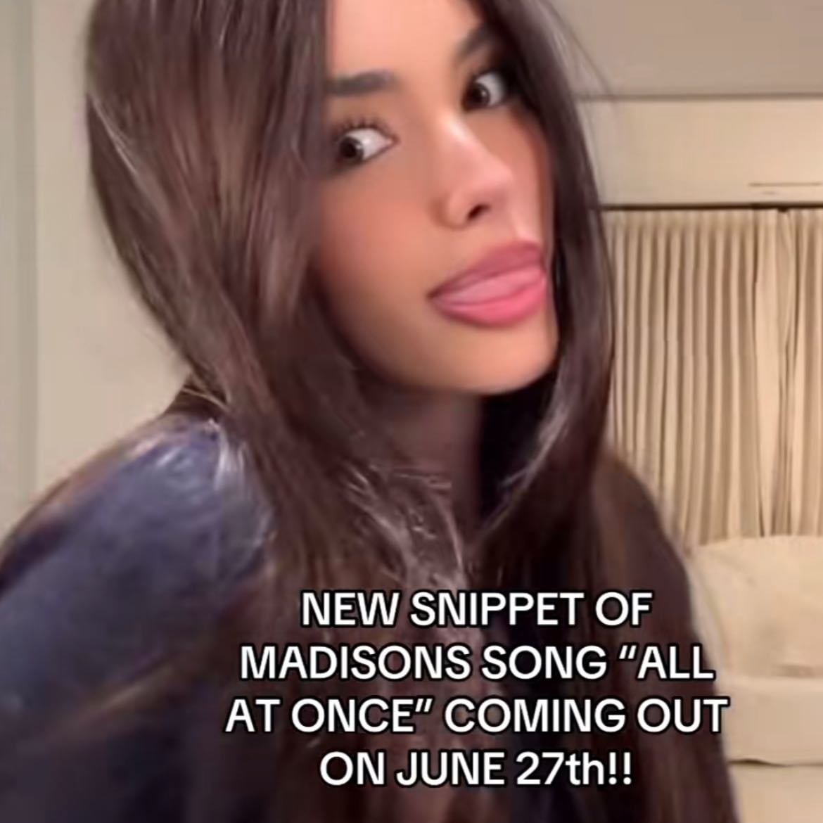 MADISON BEER TO RELEASE ALBUM OR SINGLE - 27TH OF JUNE OMGGG