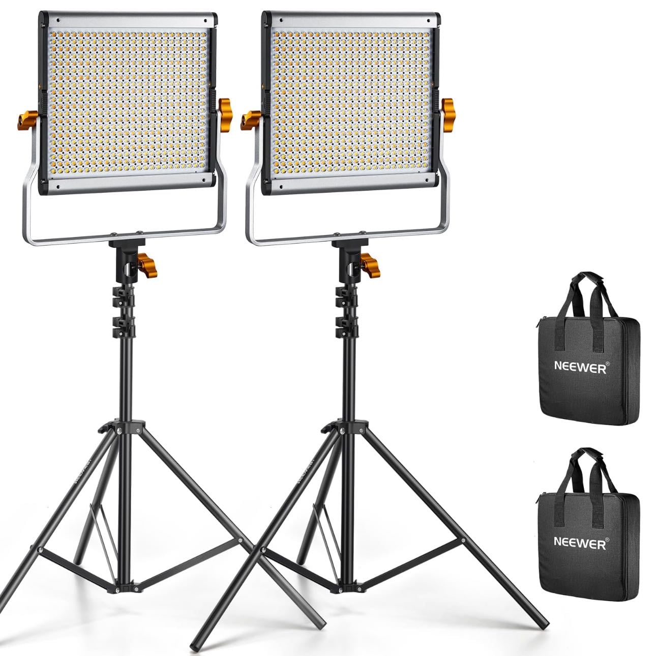 Paneles de Luz NEEWER - son mis luces principales en mis videos