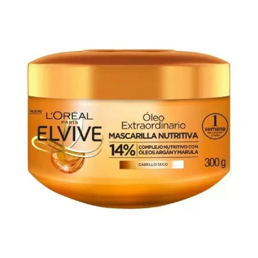 mascarilla elvive oleo - pelo seco