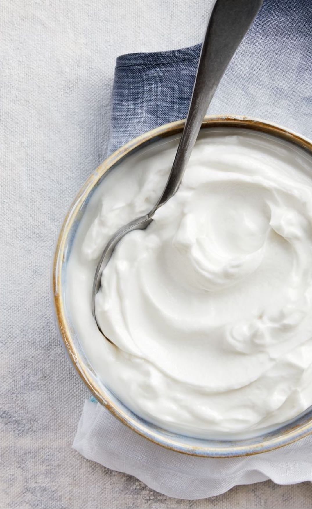 Greek yogurt - 100g: 59kcal
