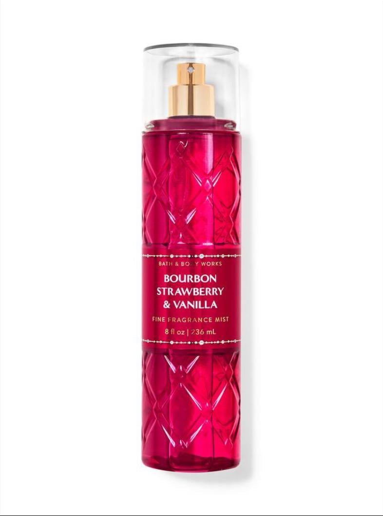 Bourbon strawberry & vanilla - Bath and body works