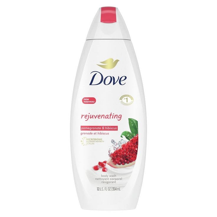 Dove body wash - Pinterest