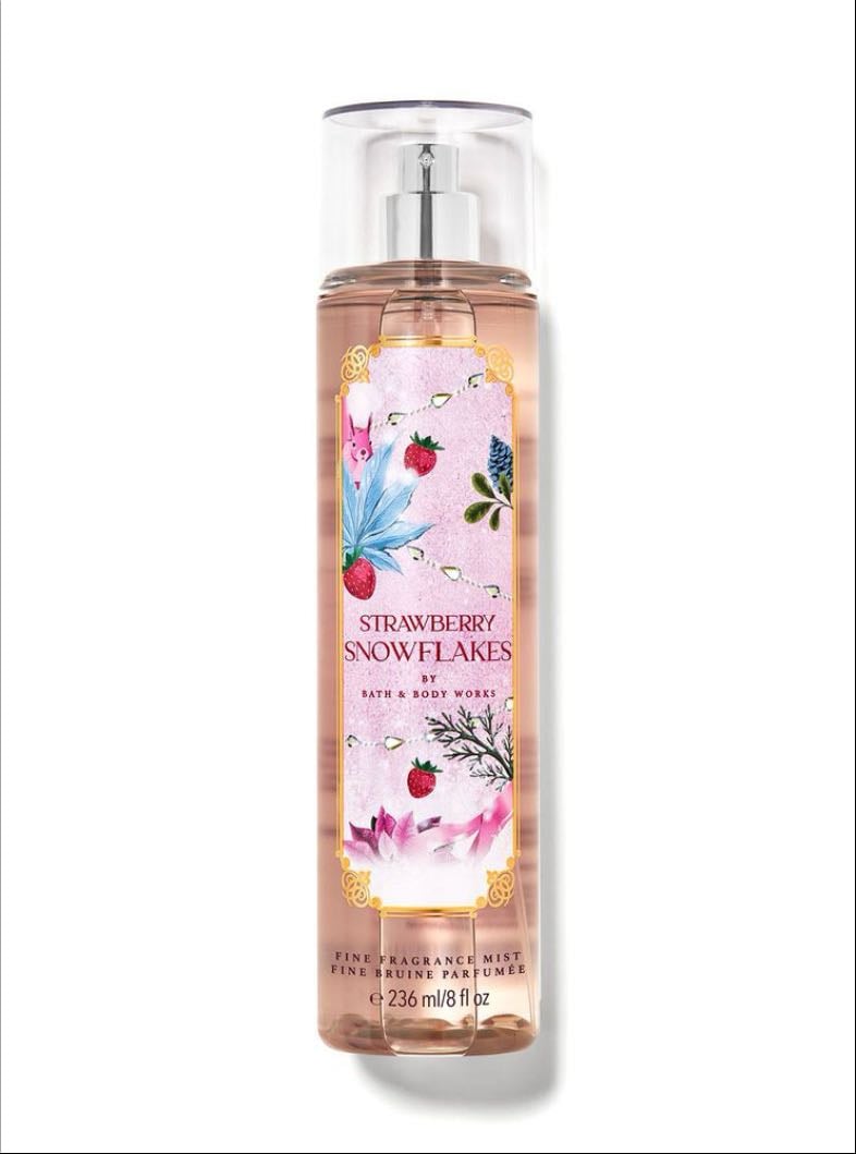Strawberry snowflakes - Bath and body works