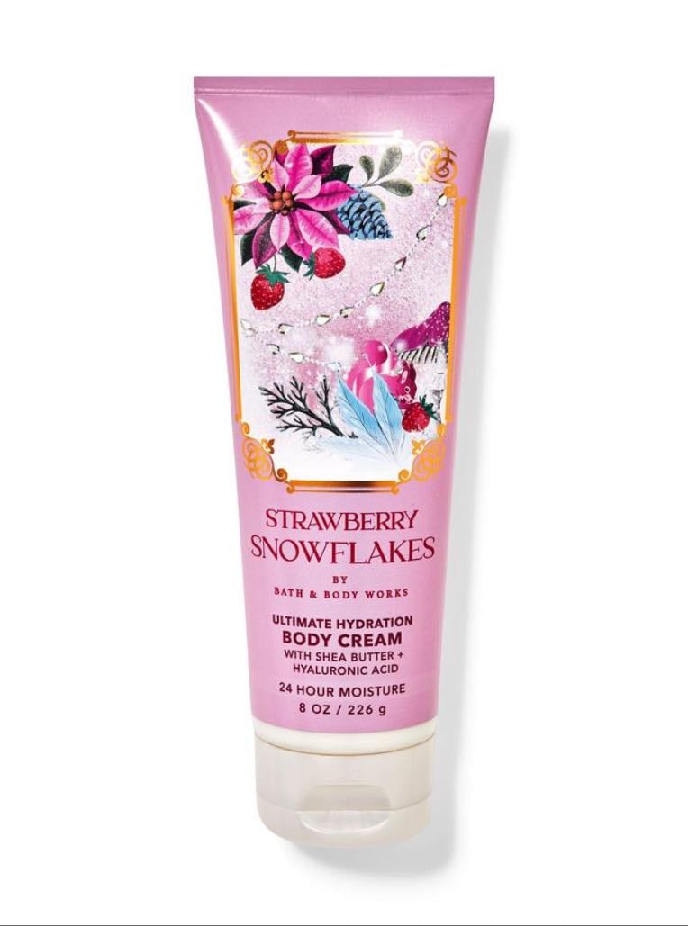 Strawberry snowflakes - Bath & body