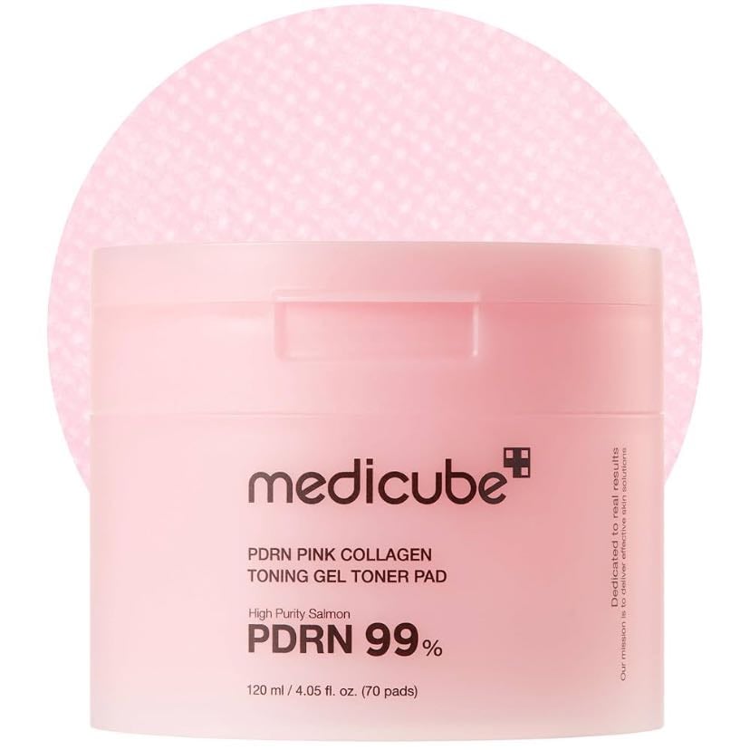 Pdrn pink collagen gel tonner pad - Medicube