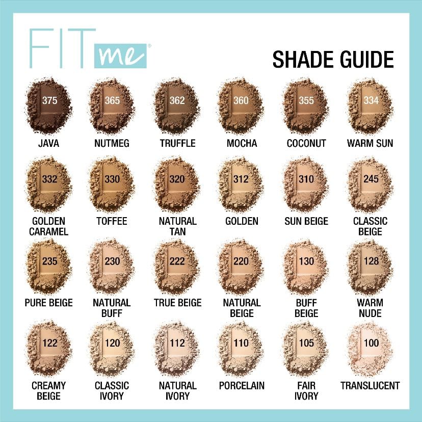 Fit me matte powder traslucent - Maybelline