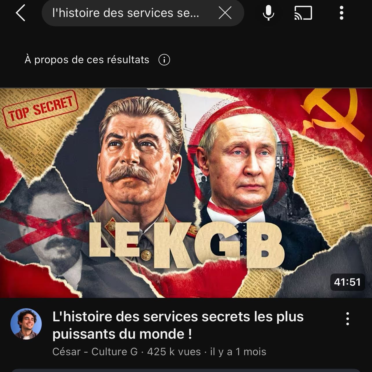 L’histoire des services secrets
