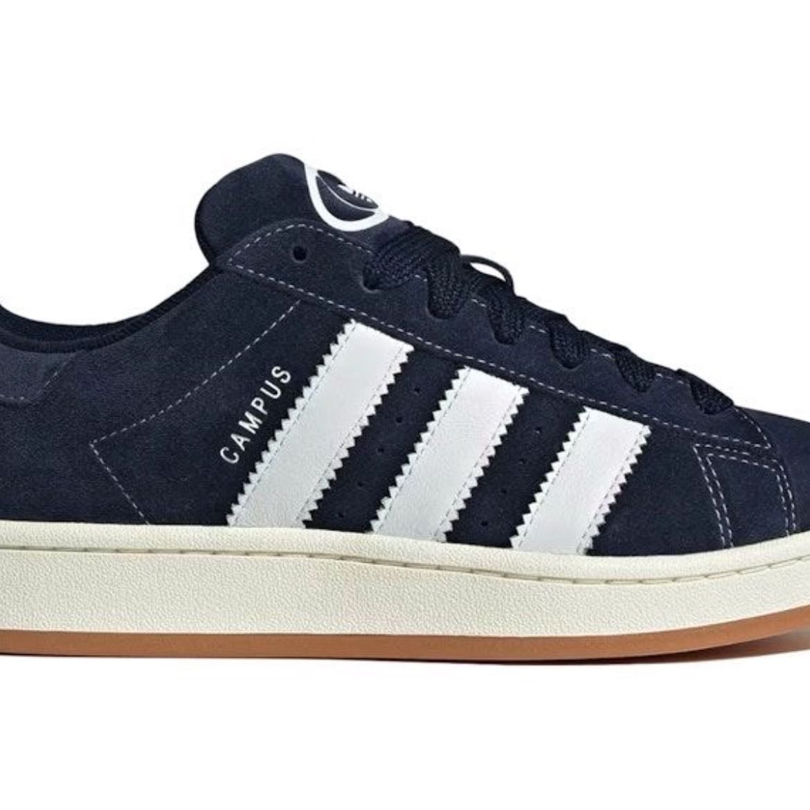 Navy blue adidas campus