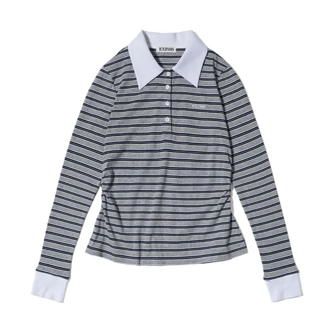 유희 - STRIPE LONG SLEEVE PK T-SHIRTS