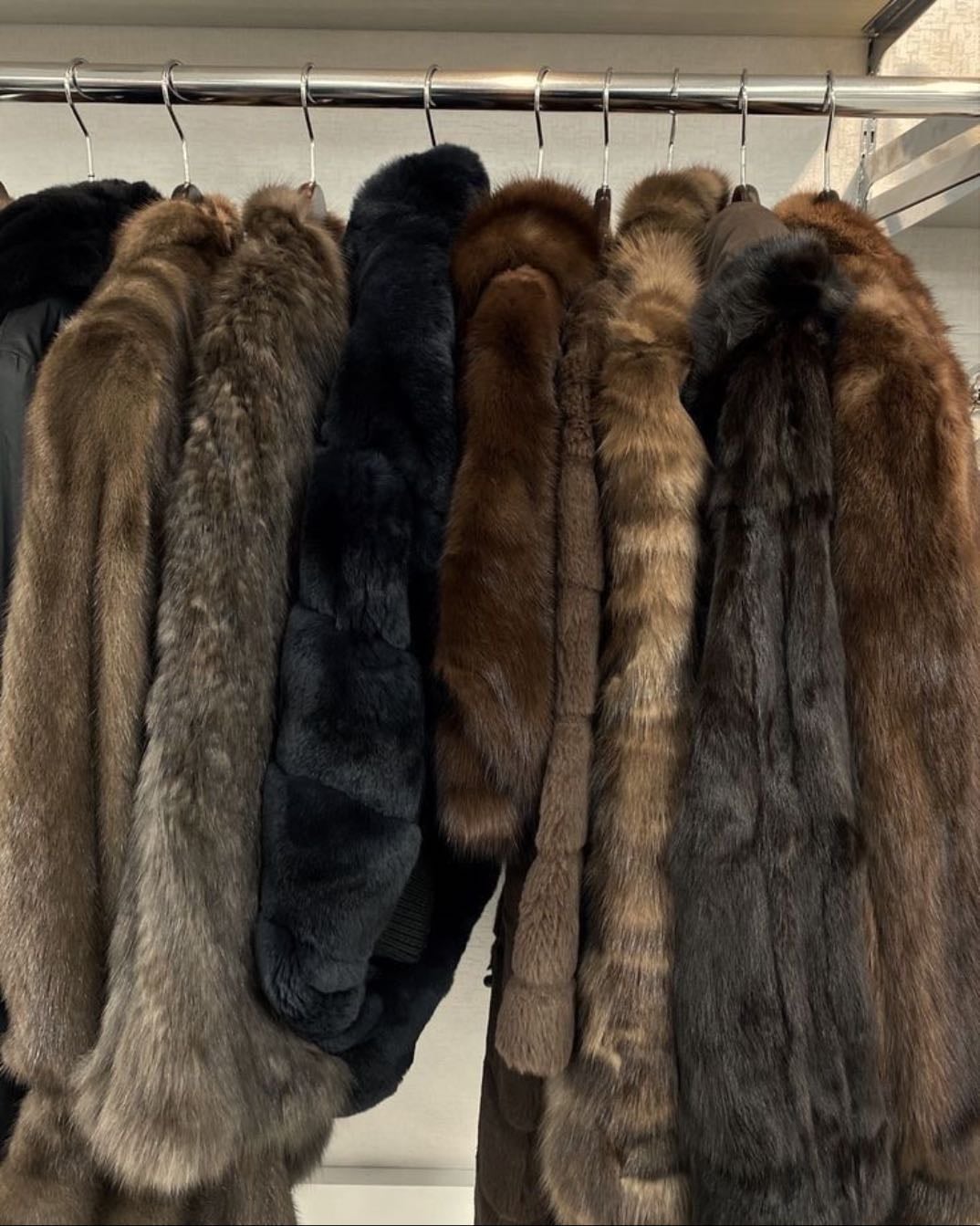 Fur coats