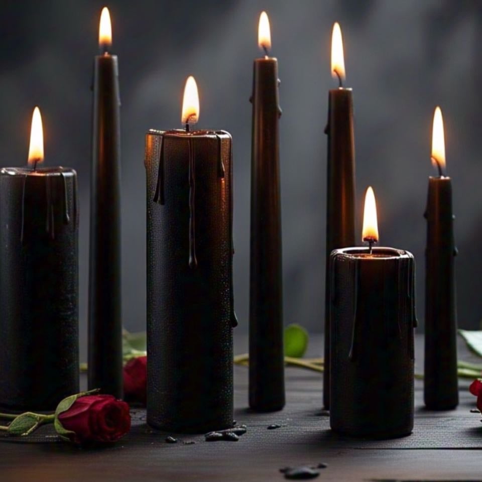 Black - Protection, against negativity, binding, banishing