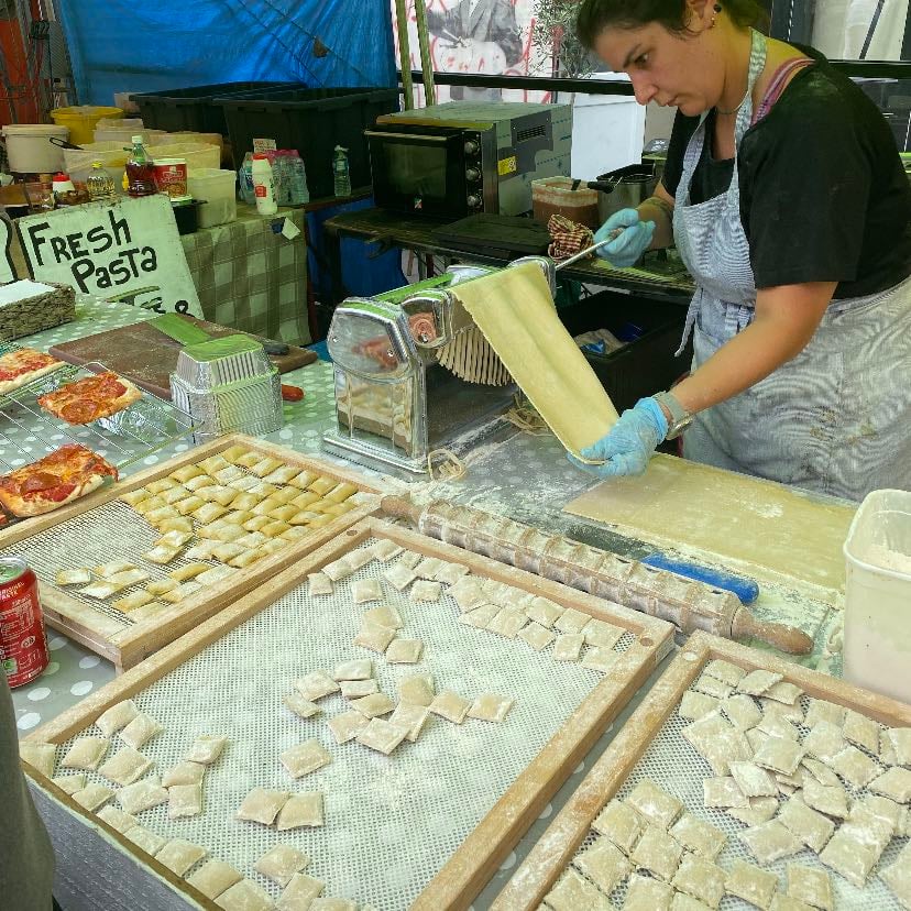 Portobello Road Market - Poca broma de las mejores pastas que he comido