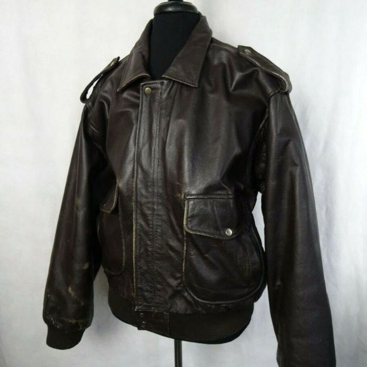 Leather jacket
