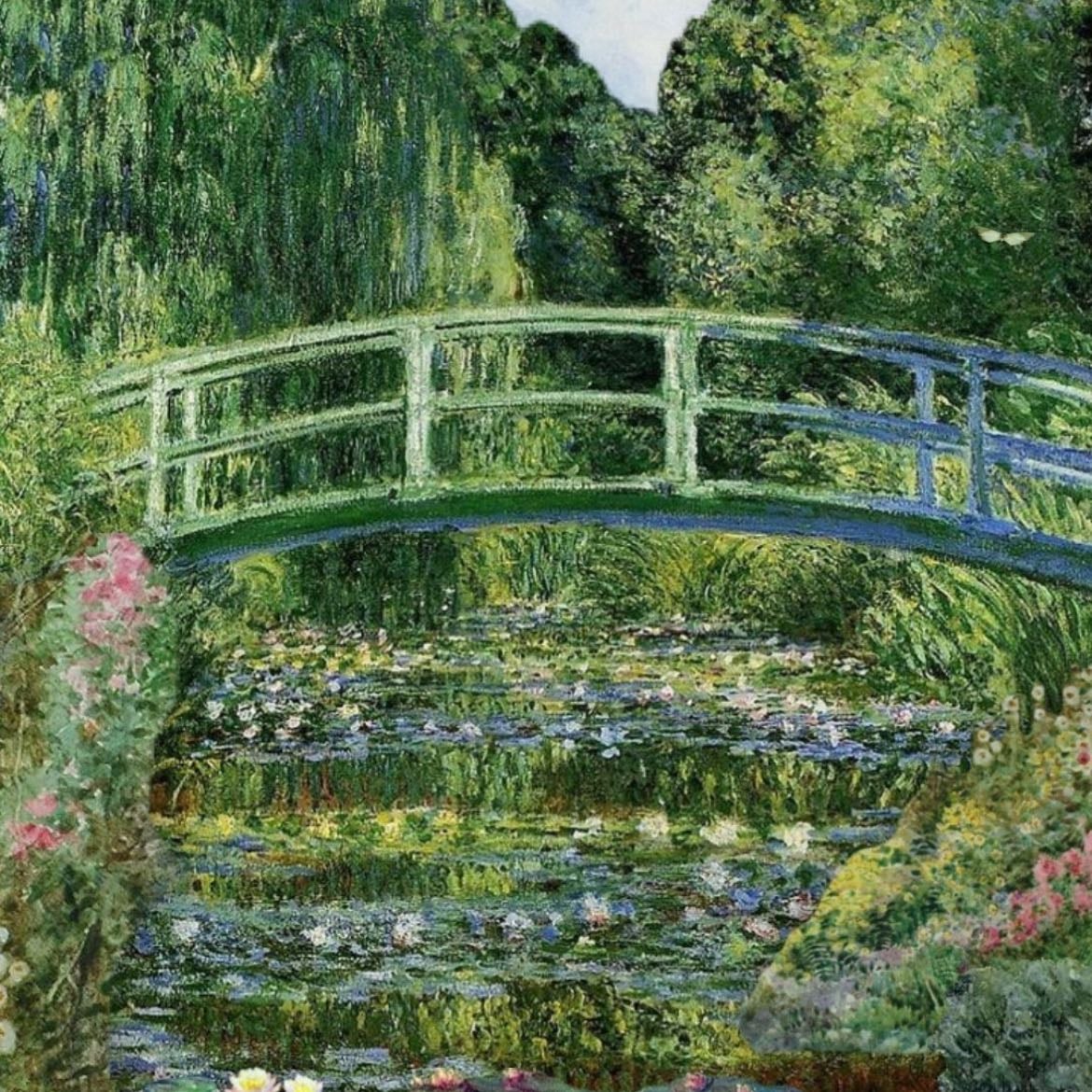 The Water Lily Pond - Claude Monet