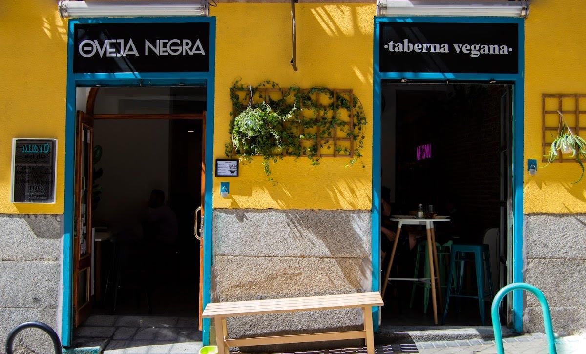 La Oveja Negra taberna vegana.