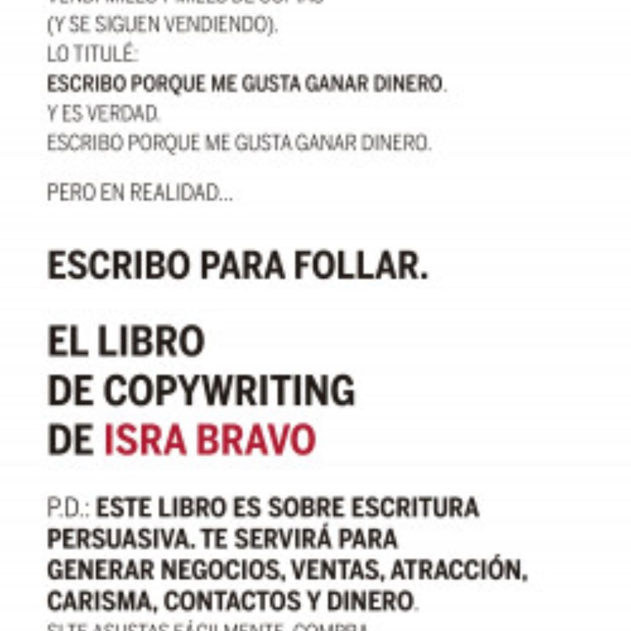 El libro de copywriting - Isra Bravo · 2023