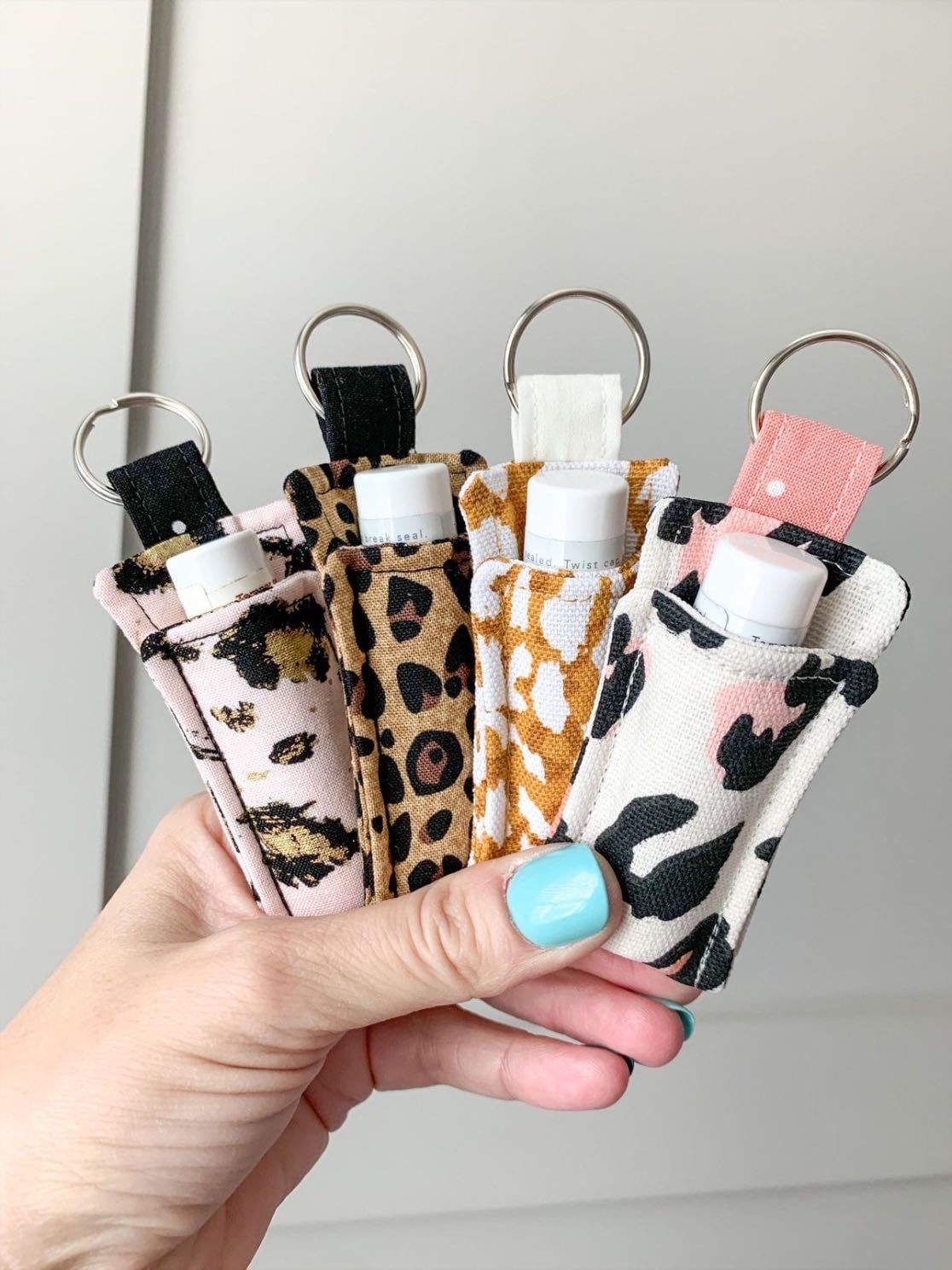 chapstick / pen keychain holder