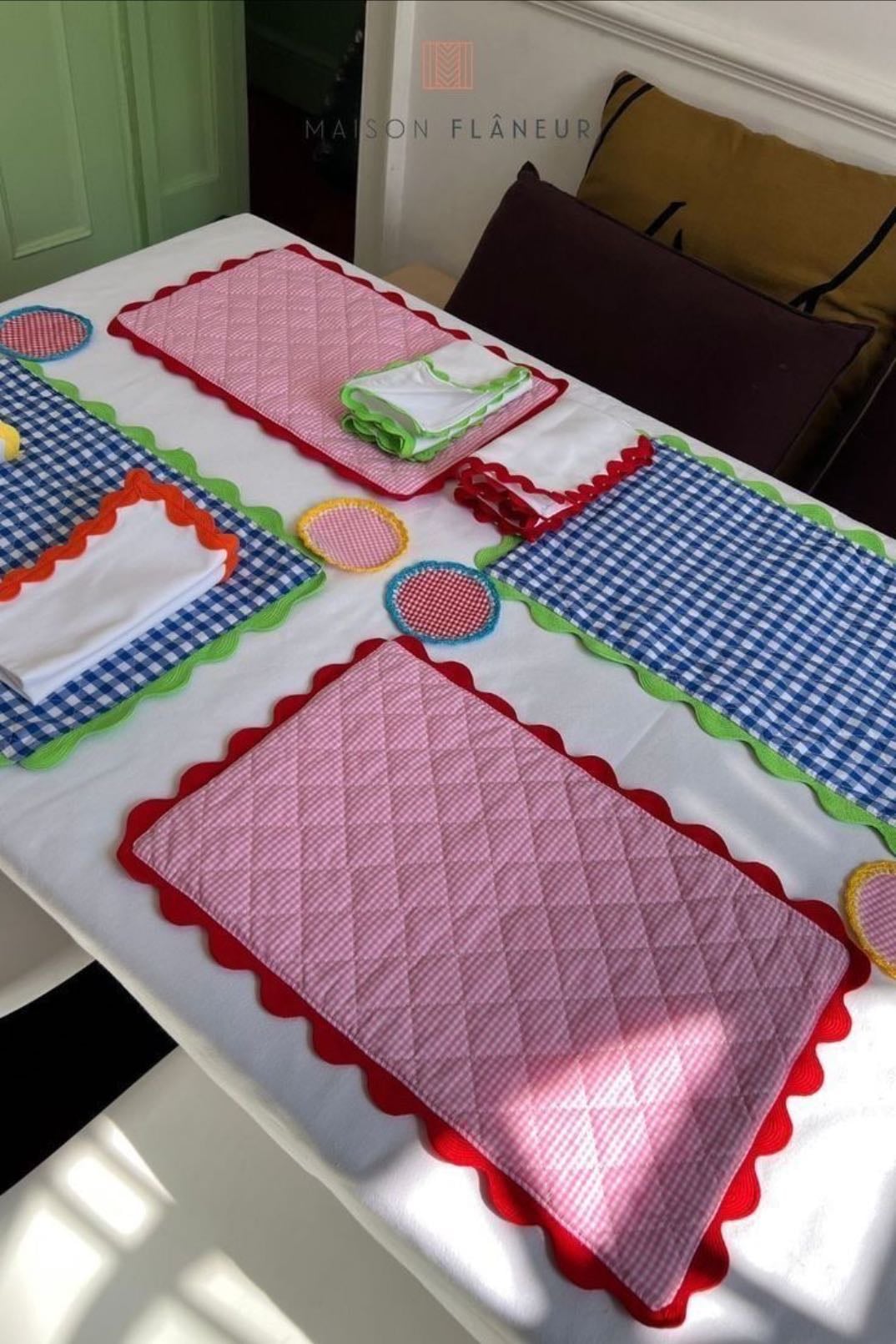 quilted placemats
