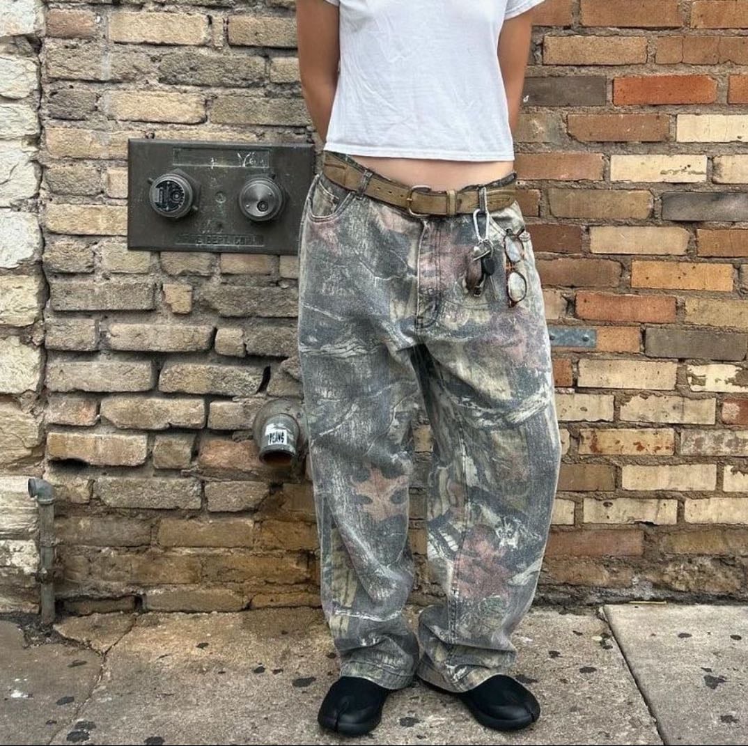bug camo pants