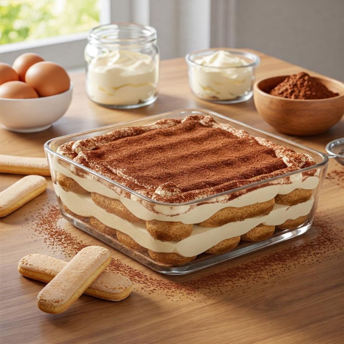 tiramisu - cake