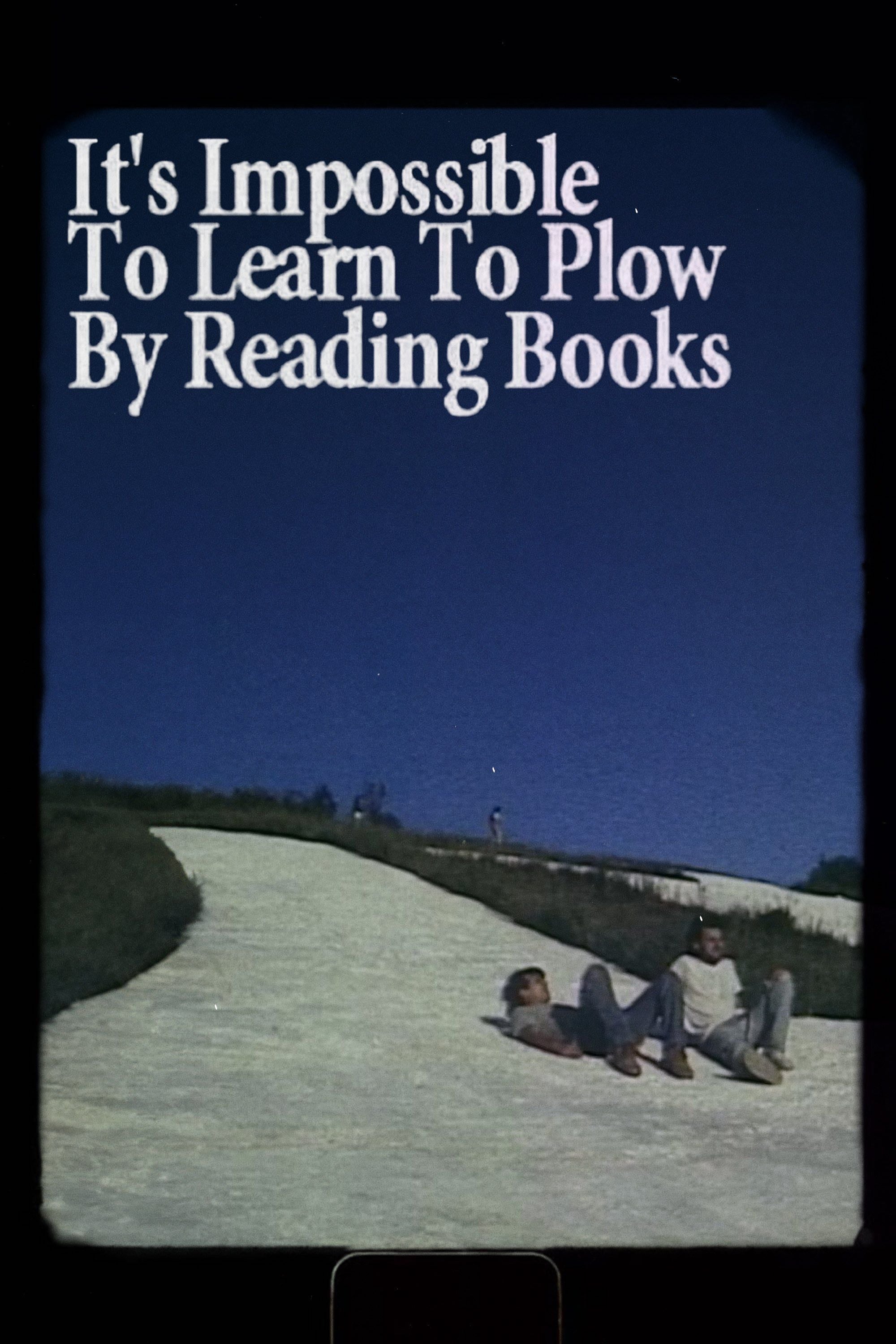 It's Impossible to Learn to Plow by Reading Books - Richard Linklater · 1988
