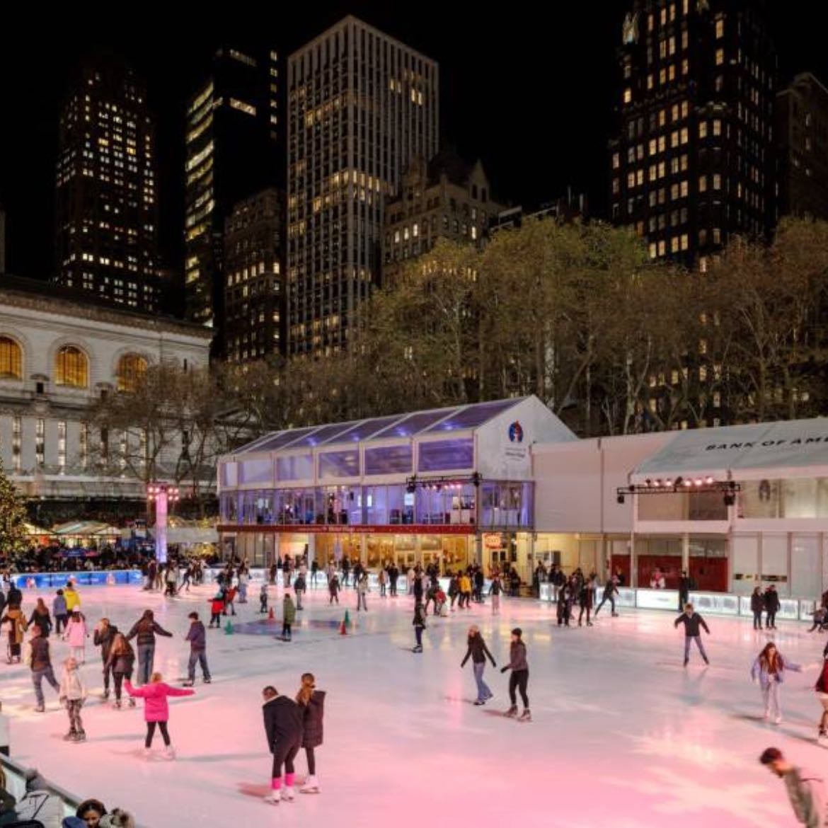 Ice skating