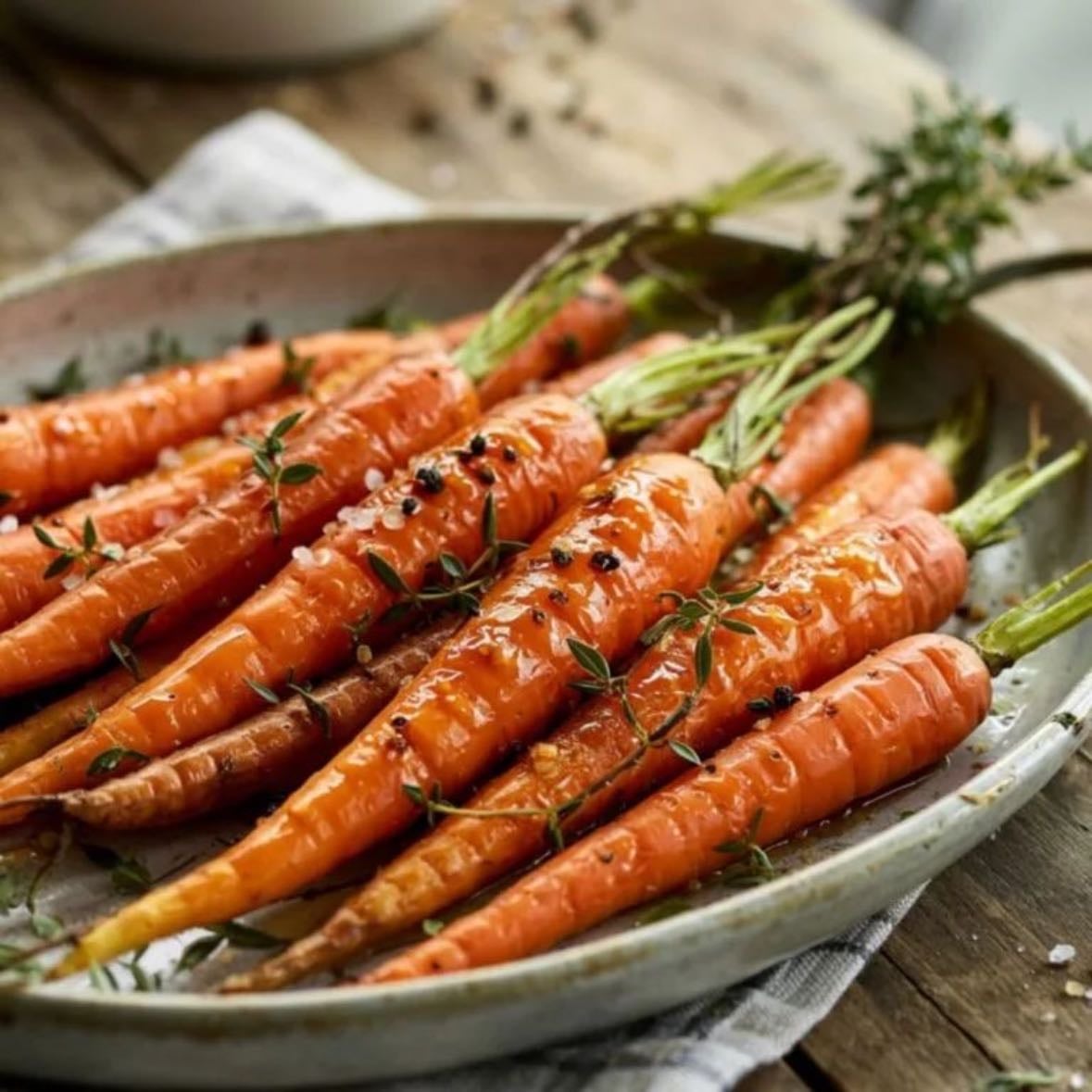 Carrots - Carrots and hummus cannot be beat