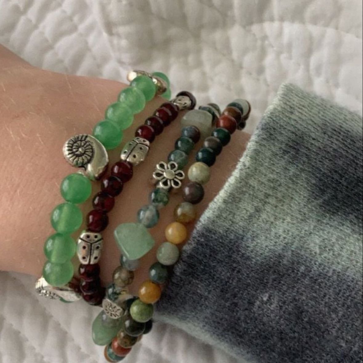 Beaded bracelets - I think they’re so cute, I need to wear more
