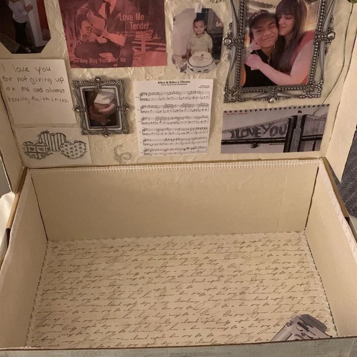 Anything handmade - I like having things u make me, it feels more personal