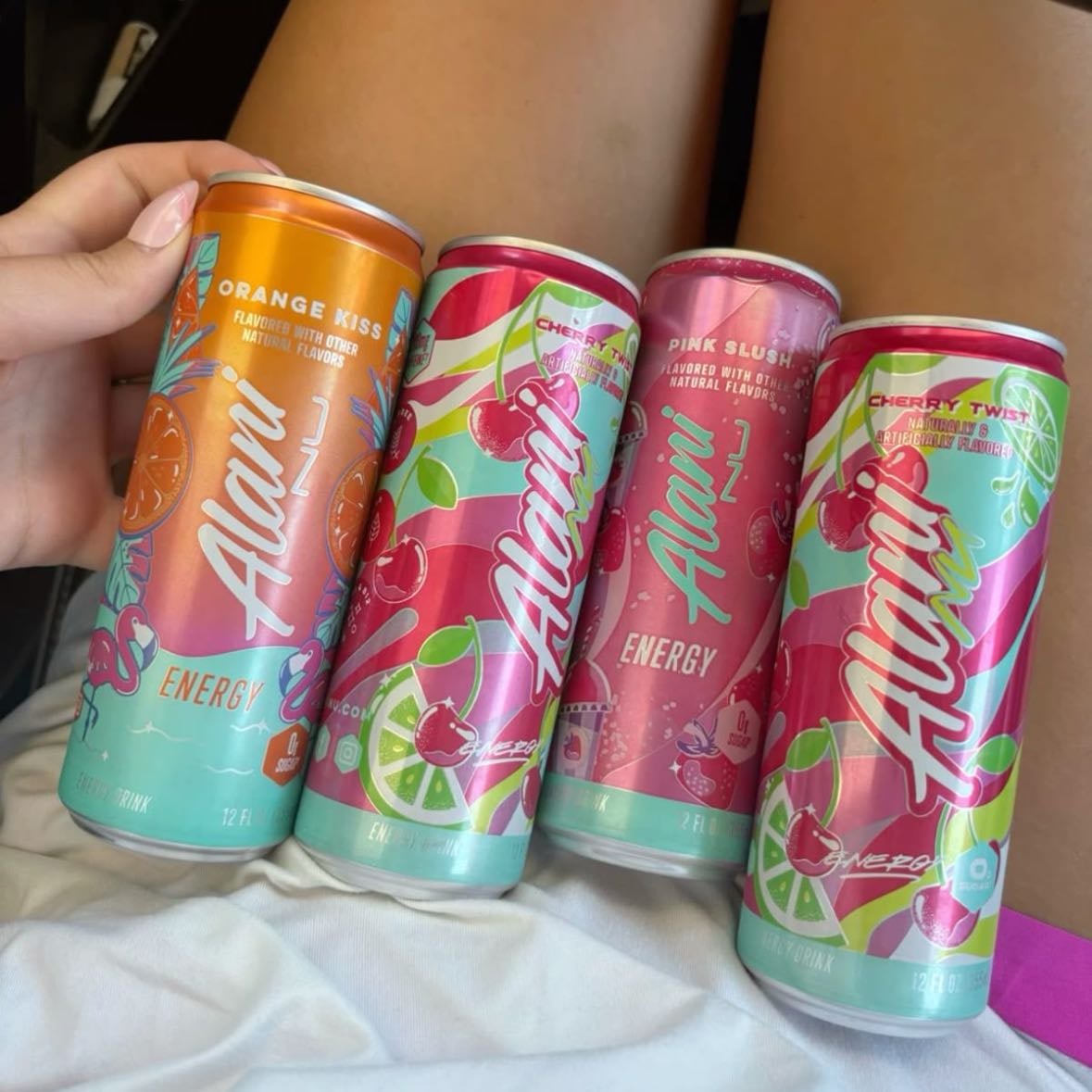 Alani - I really like the orange and the lime one, but I like most types of these. I haven’t tried a whole lot of them, but I’ve liked the ones I’ve had