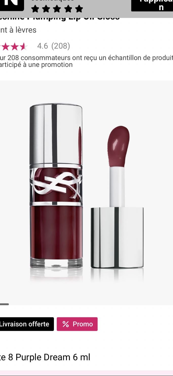 Lip oil YSL 08