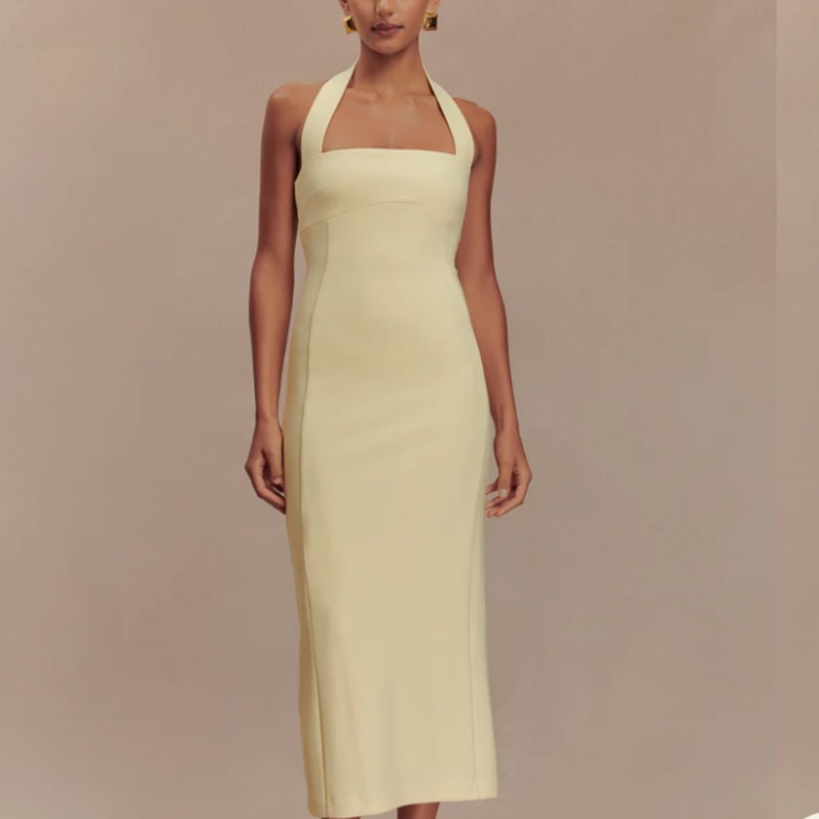 Robe jaune