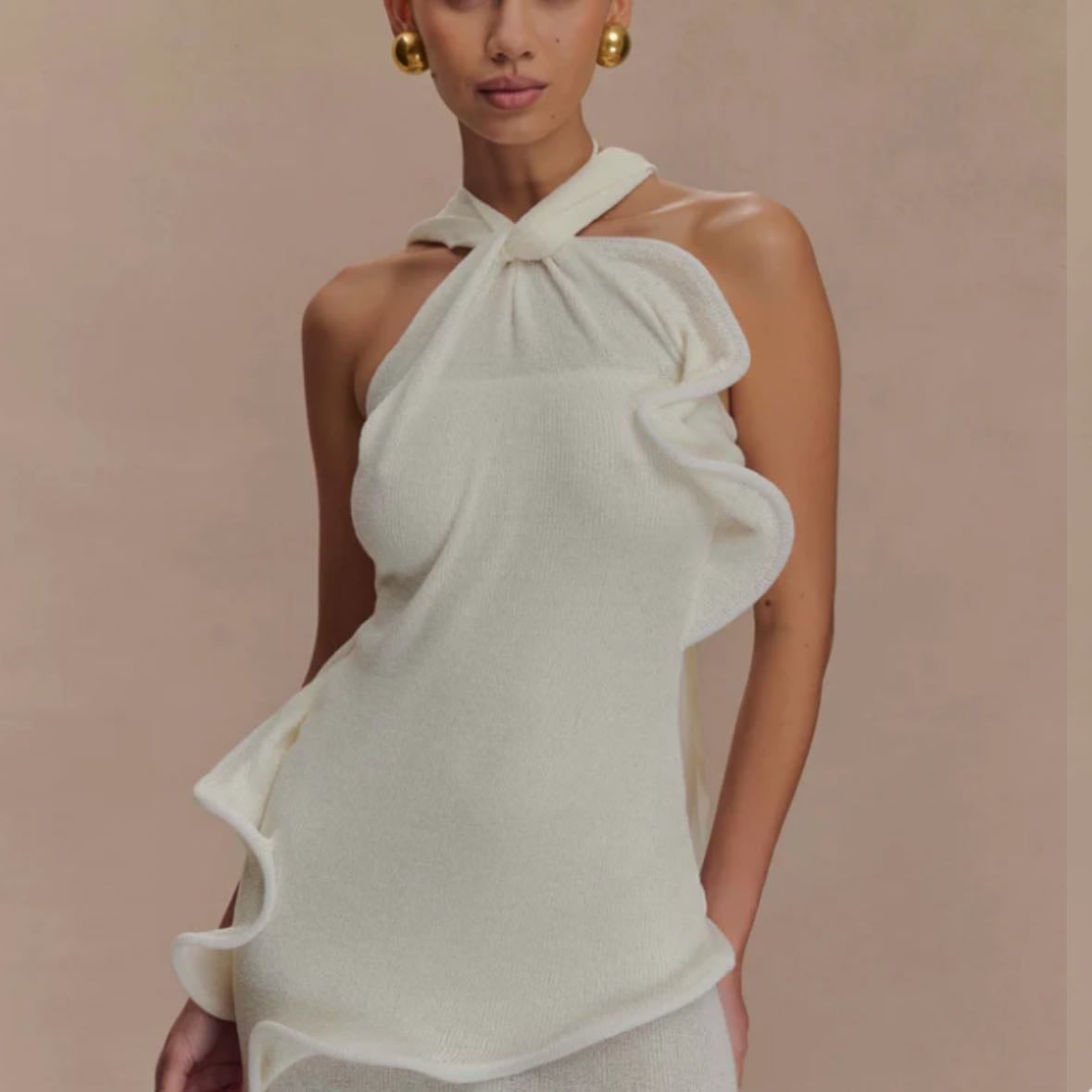 Robe crème