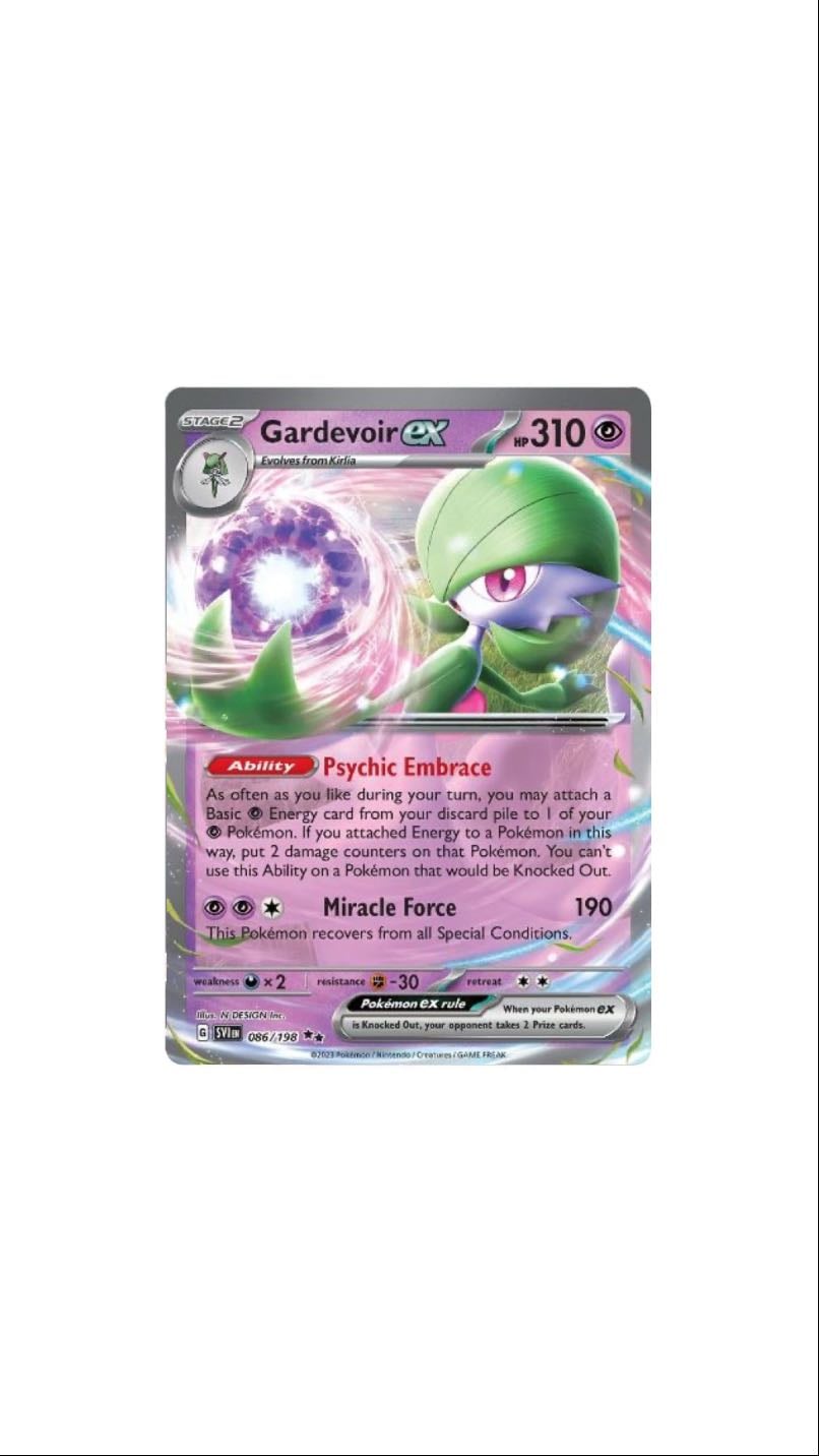gardevoir ex - 086/198