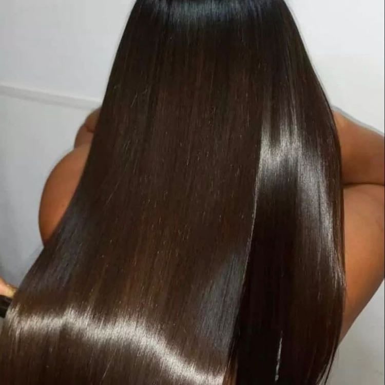 Glossing your hair - Do it like once a week for SHINNY hair