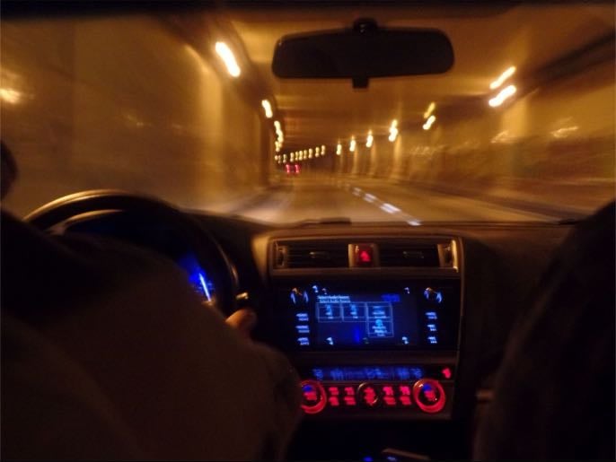 Late night drive