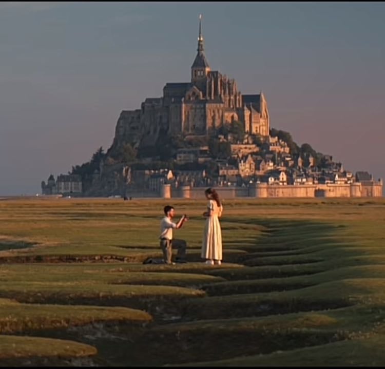 Get purposed at Le mont St. Michael
