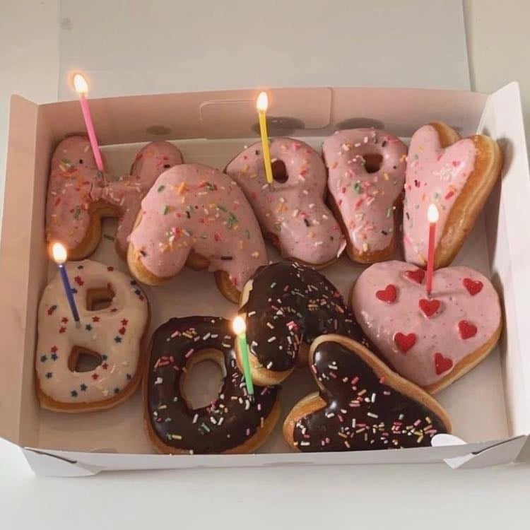 B-day doughnuts