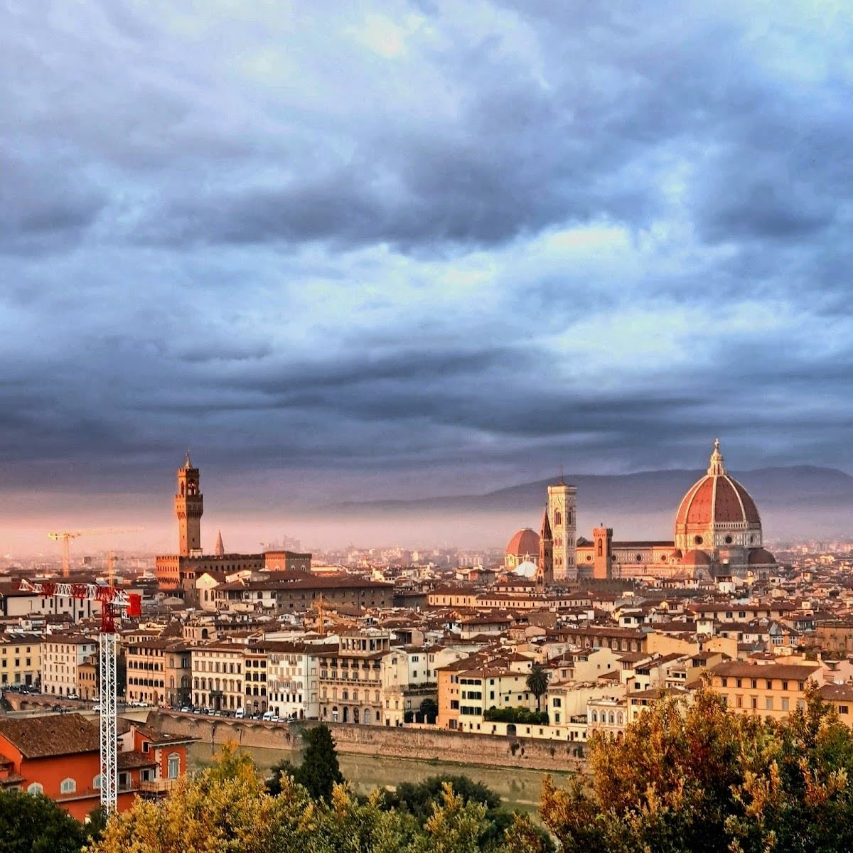 Piazzale Michelangelo - Admire a sunset and dance with people afterwards