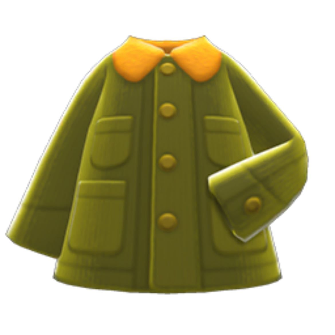 Coverall Coat - Avocado