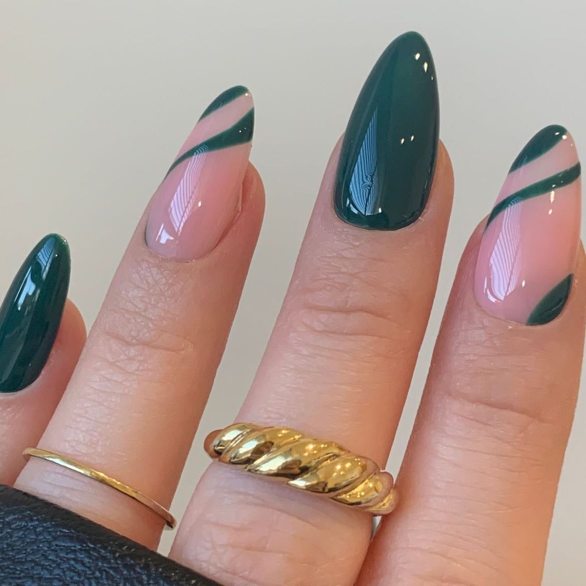 Green with design #3